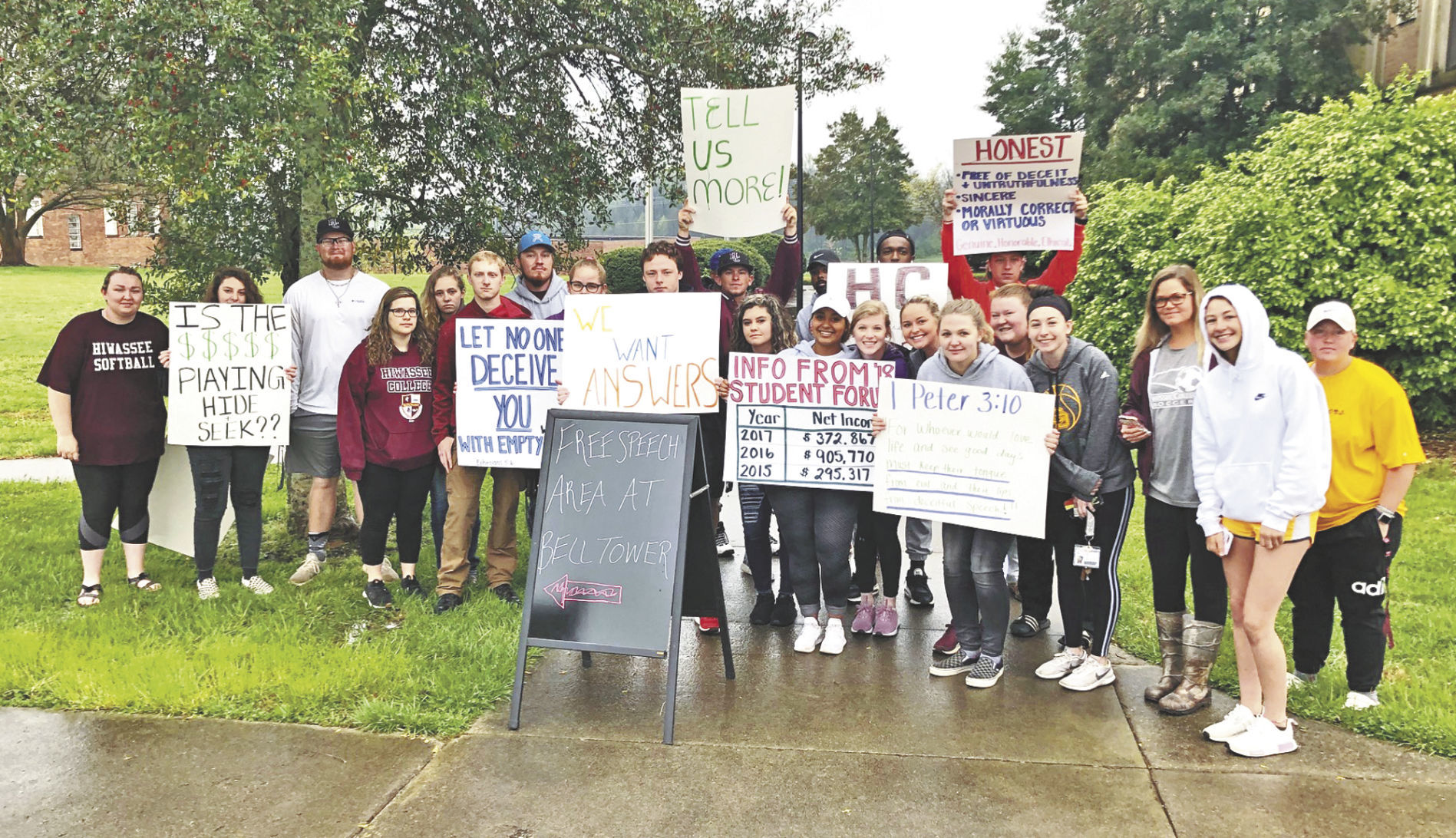 Hiwassee students want answers